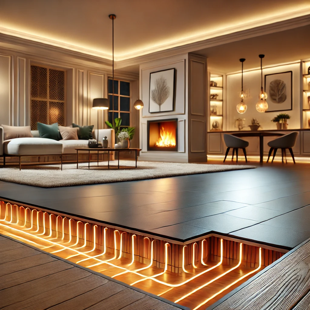 heated floor
