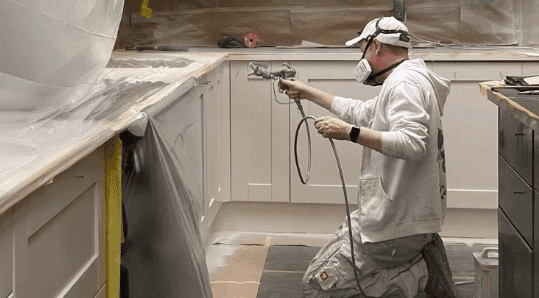 MDF custom paint kitchen