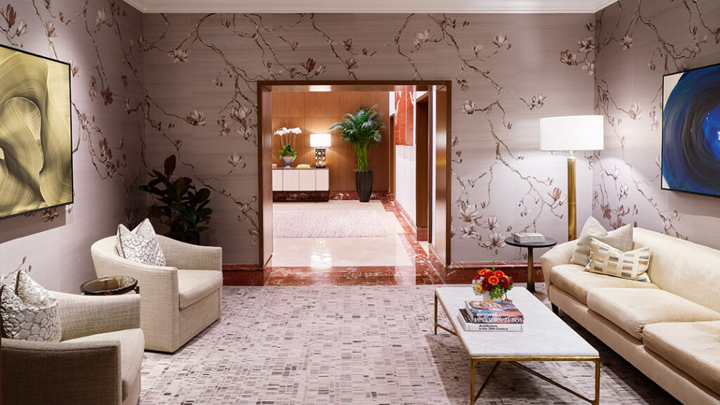 Canada Lobby Sitting area