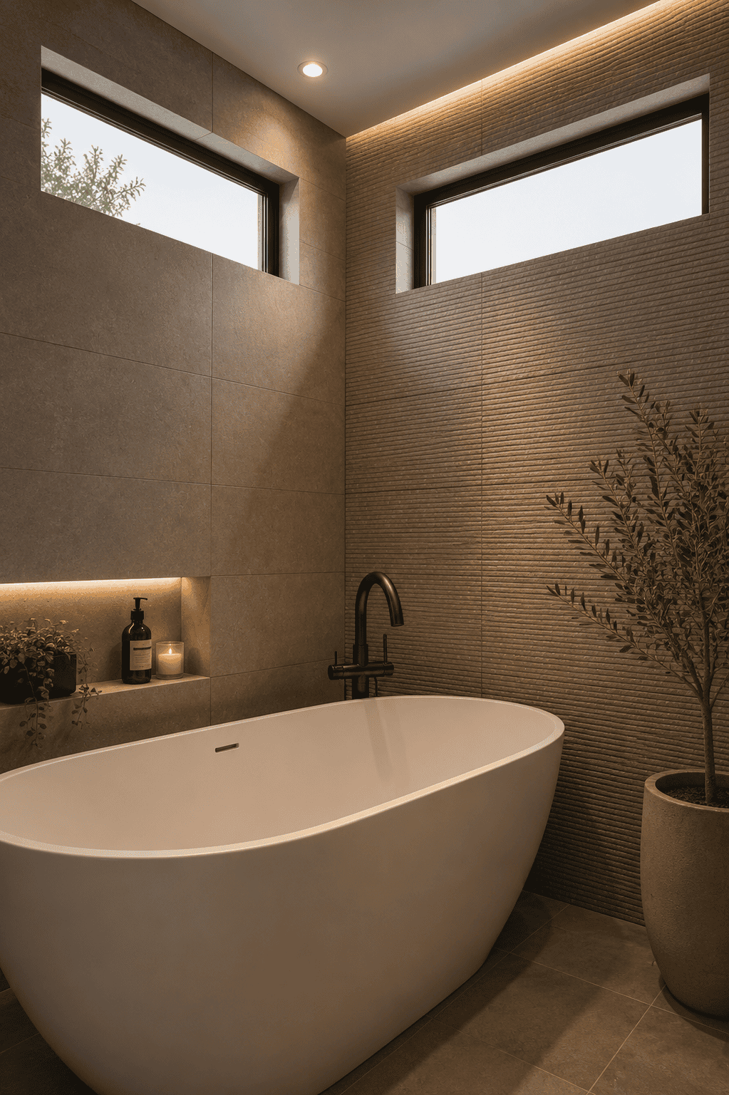 Cozy bathroom renovation in Bonavista Calgary with modern finishes